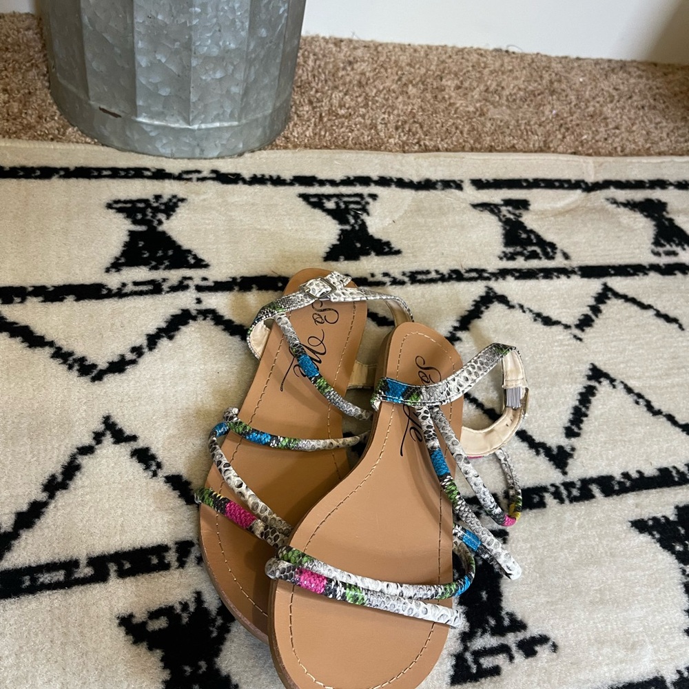 Colorful Strappy Sandals